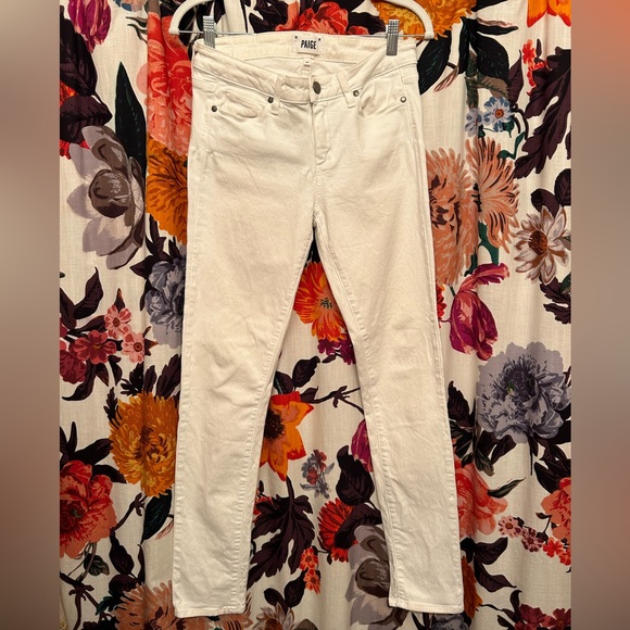 Paige Skyline Mid-Rise Skinny Jeans - Picture 2 of 5